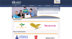 Desktop Screenshot of amvd.org.mx